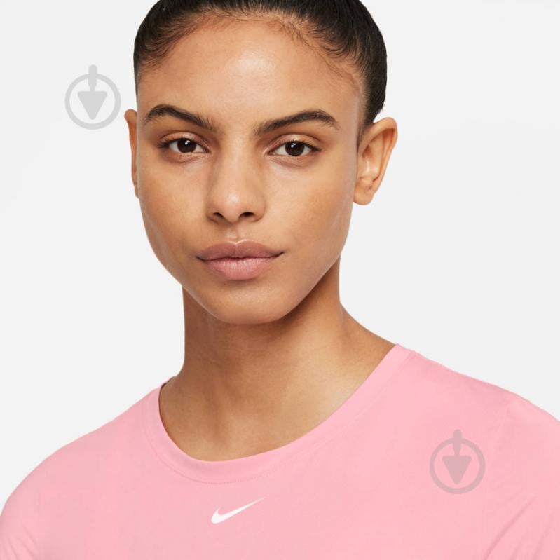 Футболка Nike W NK ONE DF SS SLIM TOP DD0626-630 р.XS рожевий - фото 4