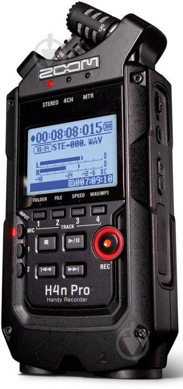 Диктофон Цифровой ZOOM H4n PRO BLK (286071) - фото 17