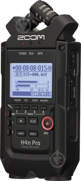 Диктофон Цифровой ZOOM H4n PRO BLK (286071) - фото 3