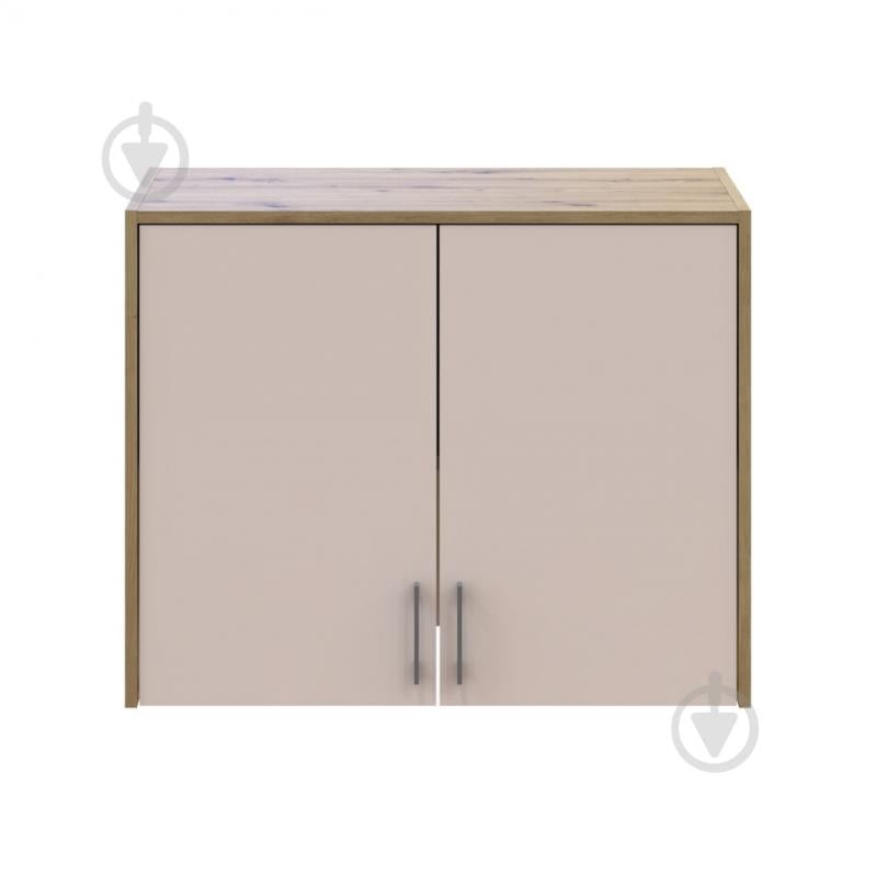 Шафа верхня Doros Антресоль Висока 2ДСП 650х820х520 мм дуб артізан / кашемір - фото 4 Шафа верхня Doros Антресоль Висока 2ДСП 650х820х520 мм дуб артізан / кашемір - фото 4