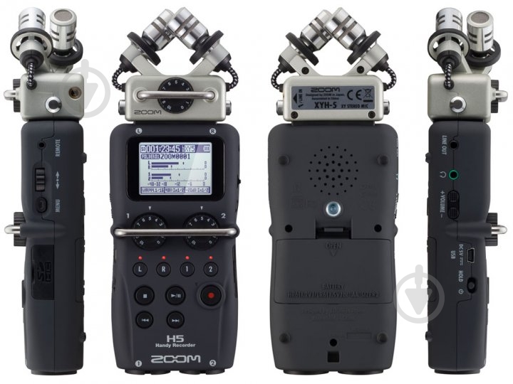 Диктофон Цифровой ZOOM H5 (282031) - фото 5