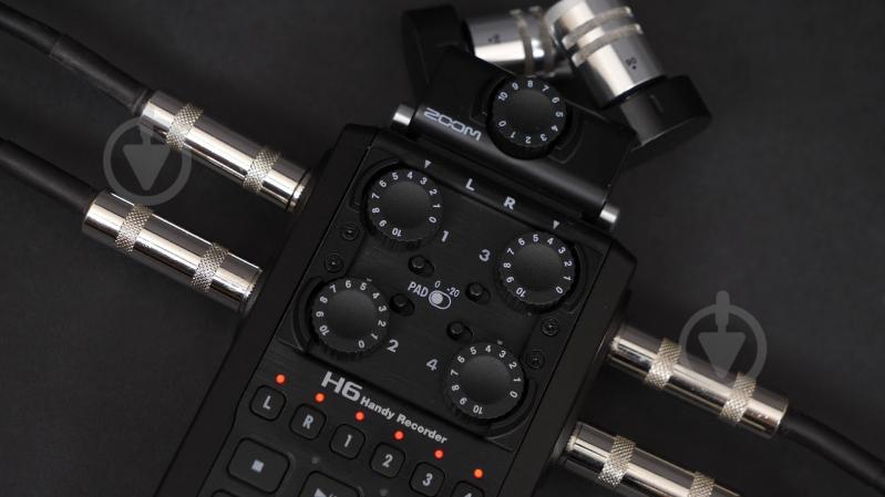 Диктофон Цифровой ZOOM H6 BLK (286610) - фото 8