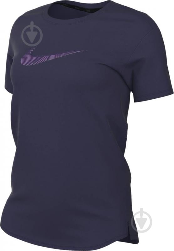 Футболка Nike W NK DF SWOOSH HBR SS TOP FB4696-555 р.M синій - фото 6