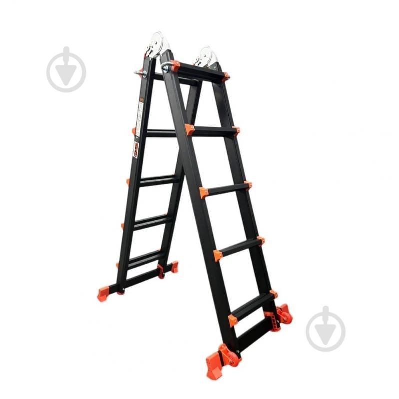 Лестница телескопическая GTM 4x5 (KMP405D) - фото 2 Лестница телескопическая GTM 4x5 (KMP405D) - фото 2