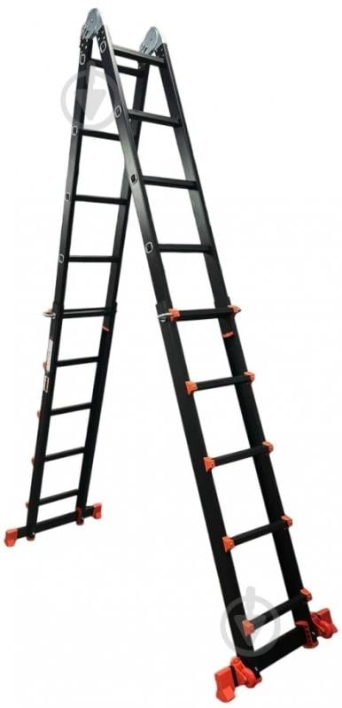Лестница телескопическая GTM 4x5 (KMP405D) - фото 1 Лестница телескопическая GTM 4x5 (KMP405D) - фото 1