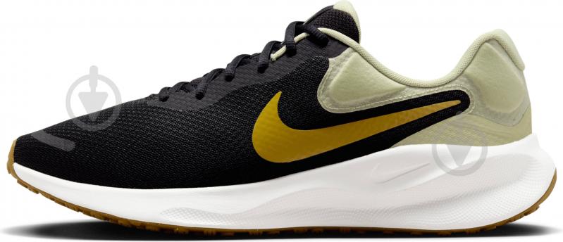 Кроссовки мужские демисезонные Nike REVOLUTION 7 FB2207-006 р.42 черные - фото 3