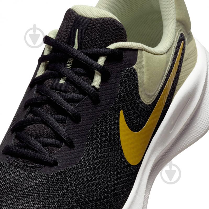 Кроссовки мужские демисезонные Nike REVOLUTION 7 FB2207-006 р.42 черные - фото 7