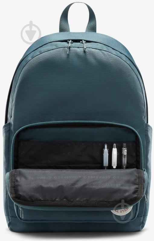 Рюкзак Converse GO 2 BACKPACK 10020533-384 24 л зеленый - фото 5