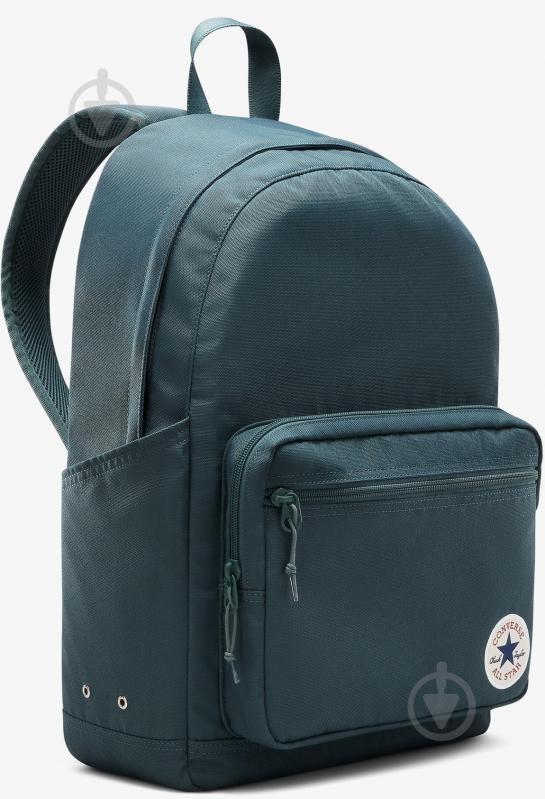 Рюкзак Converse GO 2 BACKPACK 10020533-384 24 л зеленый - фото 3