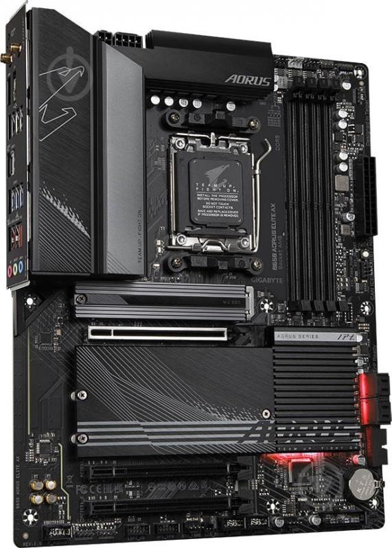 Материнская плата Gigabyte B650 AORUS ELITE AX (Socket AM5, AMD B650, ATX) - фото 2 Материнская плата Gigabyte B650 AORUS ELITE AX (Socket AM5, AMD B650, ATX) - фото 2