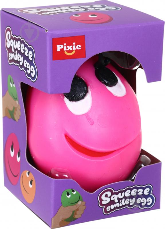 Игрушка-антистресс PIXIE стретч смайлик в ассорт. CKS-10785 - фото 8 Игрушка-антистресс PIXIE стретч смайлик в ассорт. CKS-10785 - фото 8