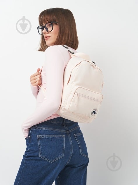 Рюкзак Converse Go Lo Backpack 10027677-691 8 л бежевый - фото 6 Рюкзак Converse Go Lo Backpack 10027677-691 8 л бежевый - фото 6