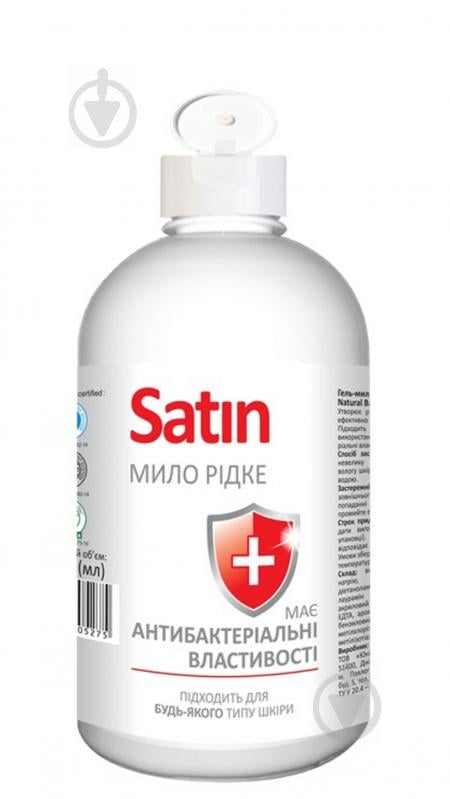 Антибактеріальне рідке мило Satin Natural Balance 500 мл 1 шт./уп. - фото 1