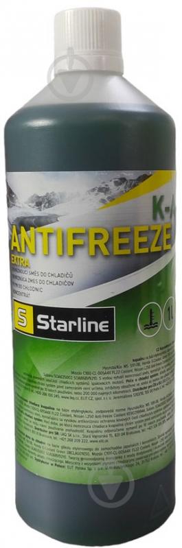 Антифриз STARLINE Japan-Korea Stand G11 концентрат 1 л зелений (NA KA-1) - фото 1