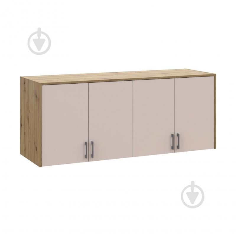 Шкаф верхний Doros Антресоль Высокая 4ДСП 650х1600х520 мм дуб артизан / кашемир - фото 6 Шкаф верхний Doros Антресоль Высокая 4ДСП 650х1600х520 мм дуб артизан / кашемир - фото 6