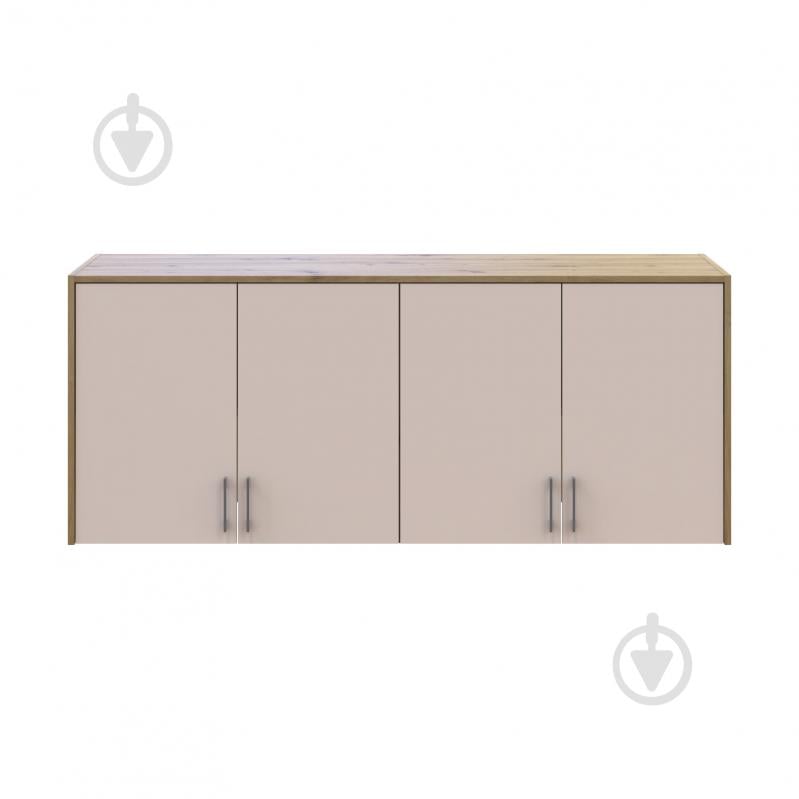 Шкаф верхний Doros Антресоль Высокая 4ДСП 650х1600х520 мм дуб артизан / кашемир - фото 4 Шкаф верхний Doros Антресоль Высокая 4ДСП 650х1600х520 мм дуб артизан / кашемир - фото 4