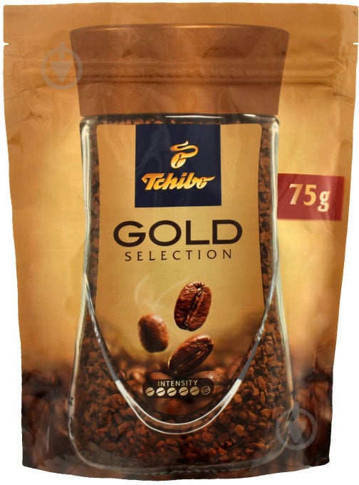 Кава розчинна Tchibo Gold Selection 75 г - фото 1