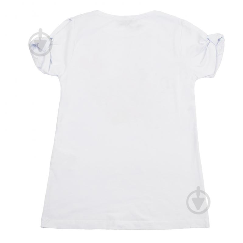 Футболка для девочки ALG OOPS! 720579 р.152 белый - фото 2