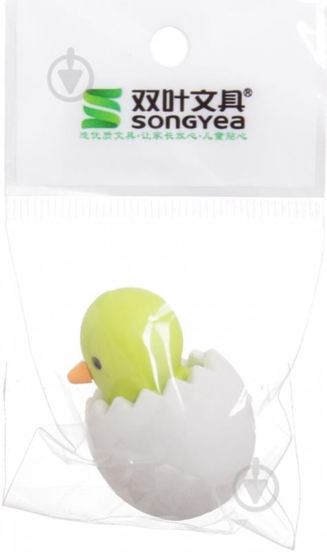 Ластик Цыпленок зеленый - фото 4