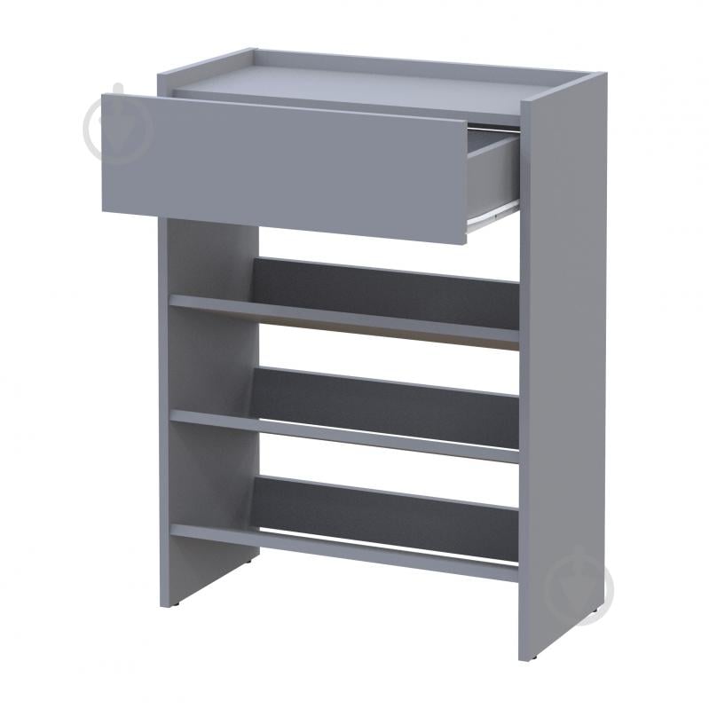 Полиця для взуття Doros S2 600x250x1130 мм сірий /сірий - фото 2