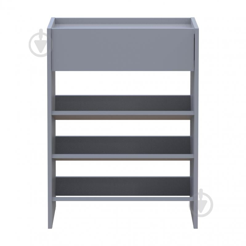 Полиця для взуття Doros S2 600x250x1130 мм сірий /сірий - фото 3