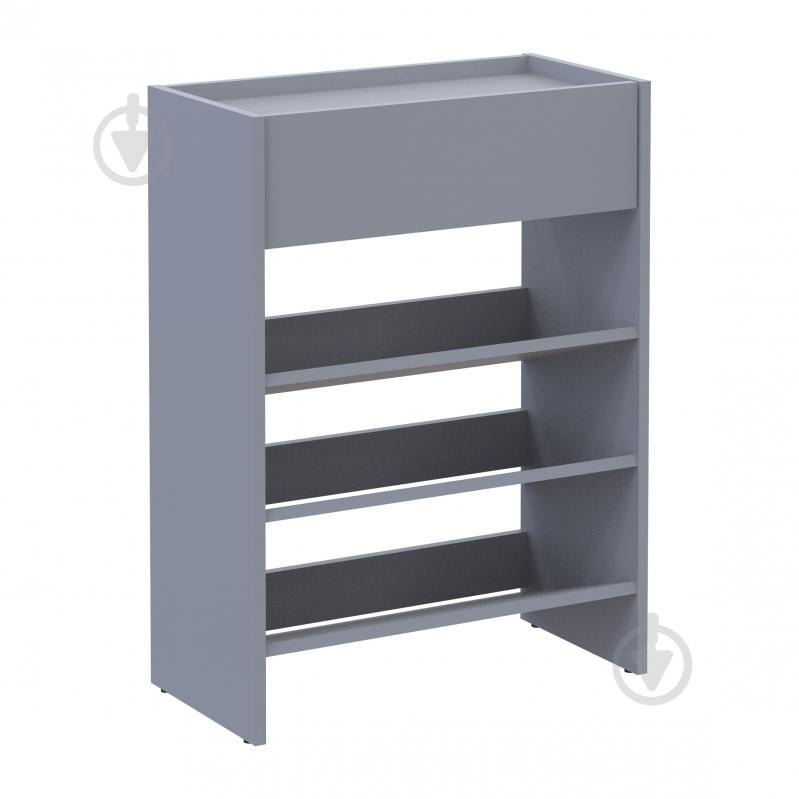 Полиця для взуття Doros S2 600x250x1130 мм сірий /сірий - фото 4