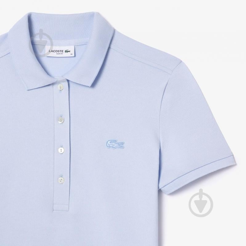 Платье Lacoste EF5473-J2G р.40 голубой - фото 5 Платье Lacoste EF5473-J2G р.40 голубой - фото 5