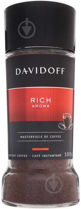 Кофе растворимый Davidoff Rich Aroma 100 г - фото 1