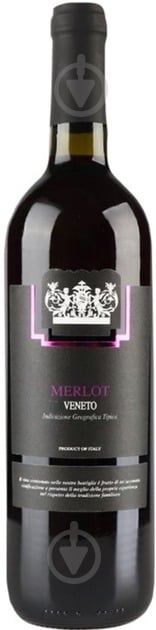 Вино DeAngeli червоне сухе Merlot Veneto IGT 0,75 л - фото 1