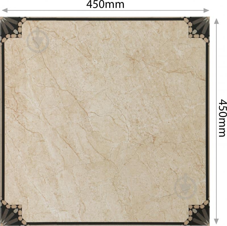 Плитка Yellow Stone Завия LUX 45x45 - фото 4