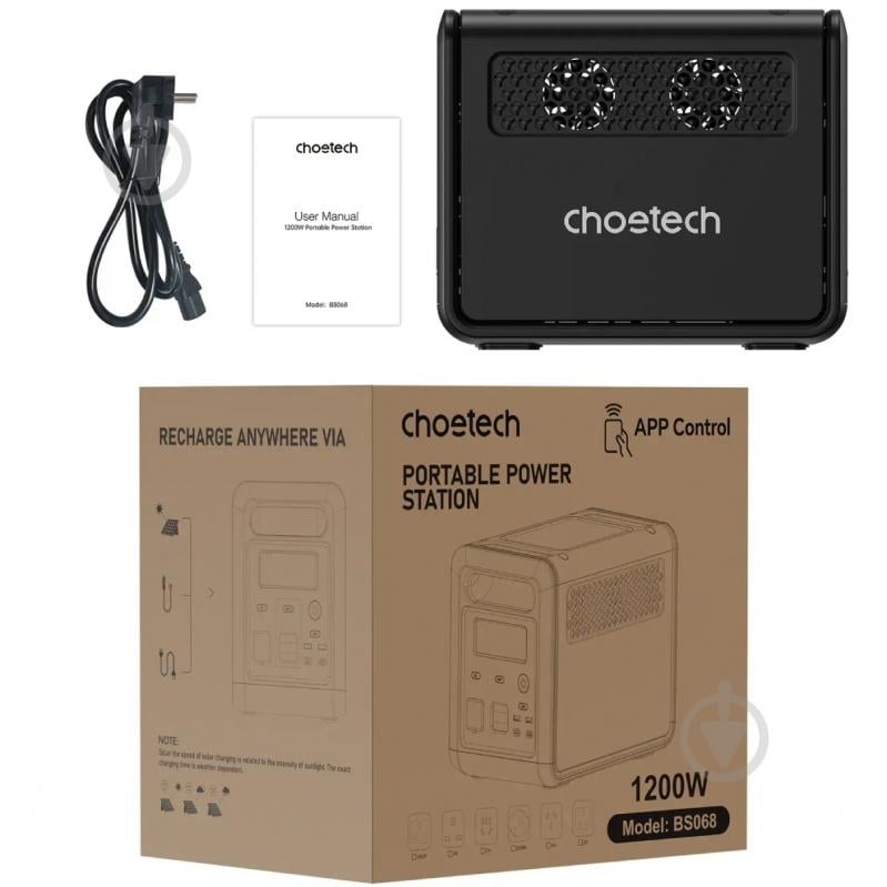 Зарядная станция Choetech BS068 (1024 Вт·ч) - фото 4 Зарядная станция Choetech BS068 (1024 Вт·ч) - фото 4