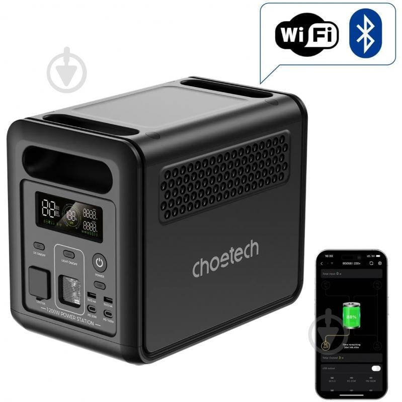 Зарядная станция Choetech BS068 (1024 Вт·ч) - фото 5 Зарядная станция Choetech BS068 (1024 Вт·ч) - фото 5
