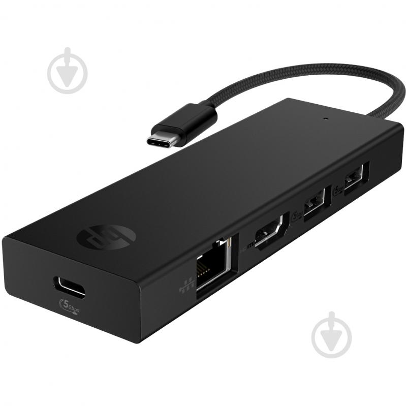 Док-станция HP USB 3.0 HDMI/USB2.0x2/USB-C PD/Ethernet - фото 1