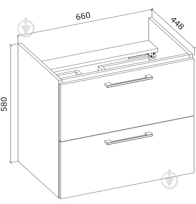 Тумба консольная Грейд Niks дуб артизан/нимфея альба под умывальник Como 70 - фото 3 Тумба консольная Грейд Niks дуб артизан/нимфея альба под умывальник Como 70 - фото 3