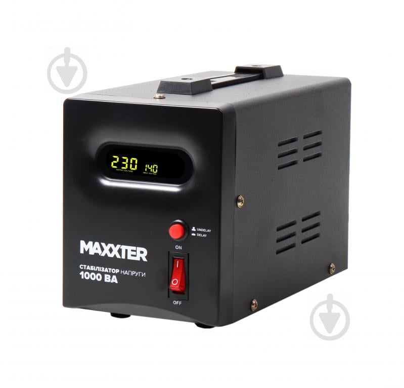 Стабилизатор напряжения Maxxter 1000 ВА MX-AVR-S1000-01 - фото 1