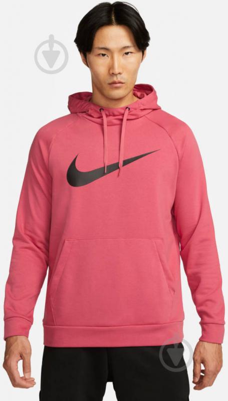 Джемпер Nike M NK DF HDIE PO SWSH CZ2425-655 р.XL красный - фото 1