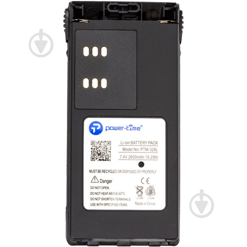 Аккумулятор Power-Time для радиостанции Motorola GP320 Li-ion 7.4V 2600mAh - фото 4