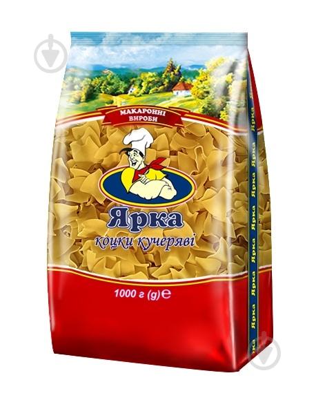 Макарони ТМ Ярка Коцки кучеряві 1000 г - фото 1