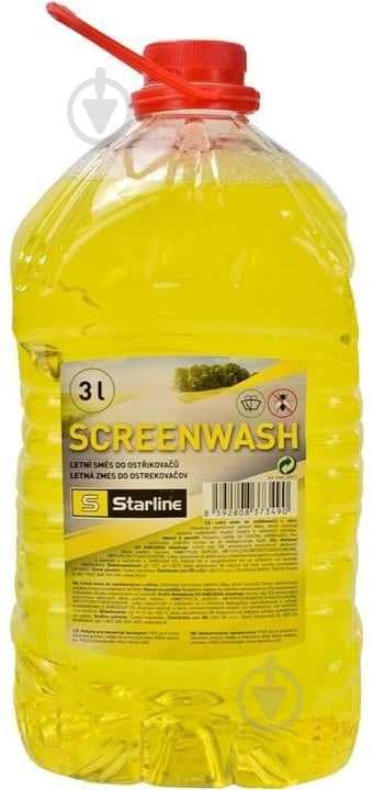 Омыватель стекла STARLINE Non Alergic (NA SWL-3PET) лето 3 л - фото 1