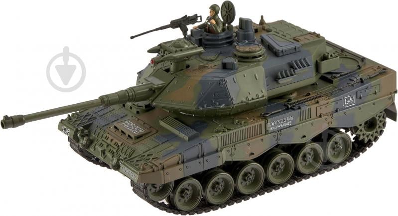 Танк на р/у ZIPP Toys Ger Leopard 2A6 1:18 532.00.16 - фото 3