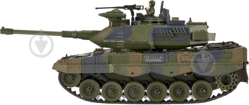 Танк на р/у ZIPP Toys Ger Leopard 2A6 1:18 532.00.16 - фото 4