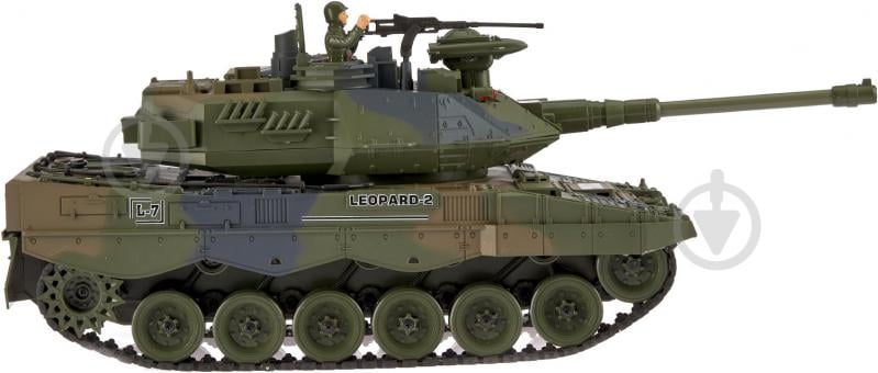 Танк на р/у ZIPP Toys Ger Leopard 2A6 1:18 532.00.16 - фото 2