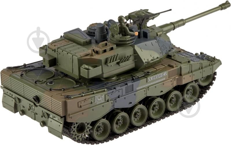 Танк на р/у ZIPP Toys Ger Leopard 2A6 1:18 532.00.16 - фото 5