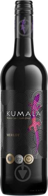 Вино Kumala Merlot красное сухое 0,75 л - фото 1