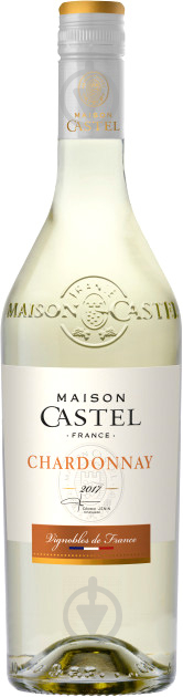 Вино Maison Castel Chardonnay белое полусухое 0,75 л - фото 1