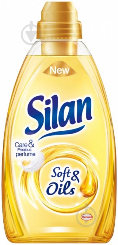 Кондиционер-ополаскиватель Silan Soft&Oils Gold 1,5 л - фото 1