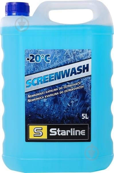 Омыватель стекла STARLINE (S NA SW20-5) зима -20 °С 5 л - фото 1 Омыватель стекла STARLINE (S NA SW20-5) зима -20 °С 5 л - фото 1