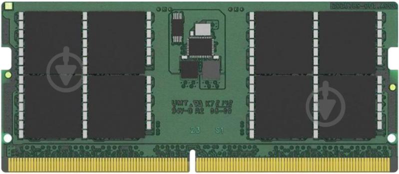 Оперативна пам'ять Kingston SODIMM DDR5 32 GB (1x32GB) 5200 MHz (KVR52S42BD8-32) - фото 1