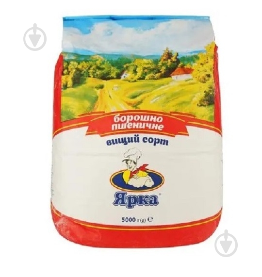 Борошно пшеничне ТМ Ярка 5 кг - фото 1