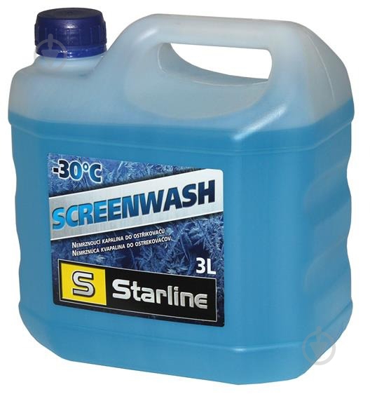 Омыватель стекла STARLINE (S NA SW30-3) зима -30 °С 3 л - фото 2 Омыватель стекла STARLINE (S NA SW30-3) зима -30 °С 3 л - фото 2